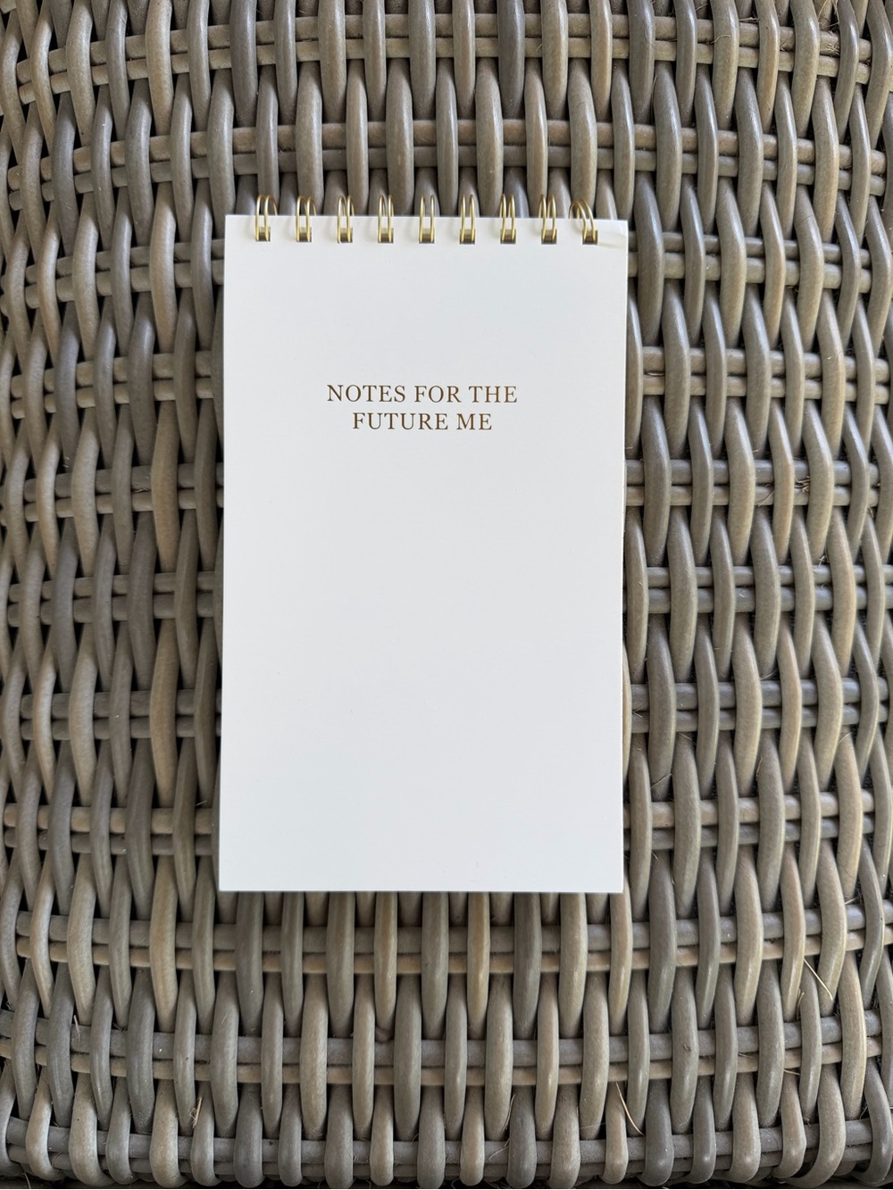 Flying Tiger Copenhagen - 'Notes for Future Me' Spiral Notebook